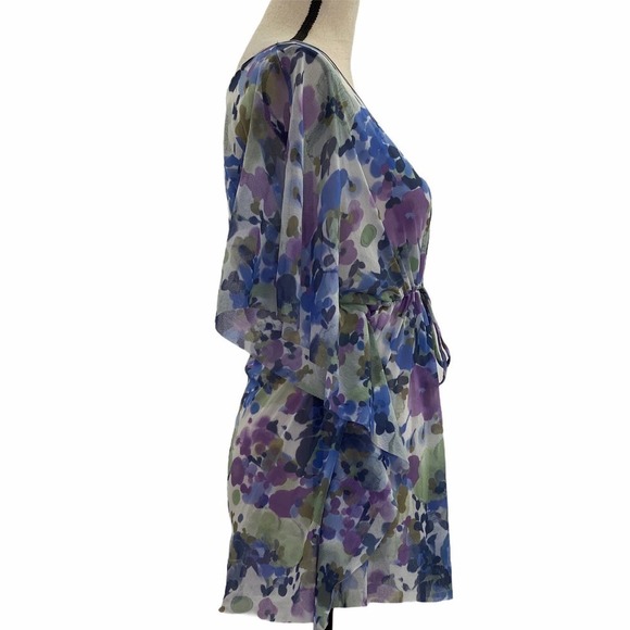 SWEET Pea Motherhood Maternity Floral Blouse Large - Picture 4 of 11
